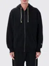 Champion Reverse Weave Patch Hoodie Full Zip In Black
