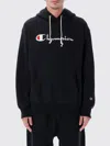 Champion Reverse Weave Logo Hoodie In Multi