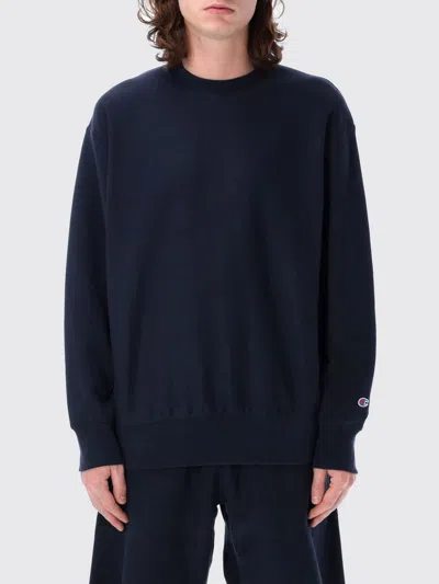 CHAMPION SWEATSHIRT CHAMPION MEN COLOR BLUE,H42215009