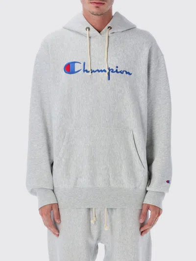 CHAMPION SWEATSHIRT CHAMPION MEN COLOR GREY,H42210020