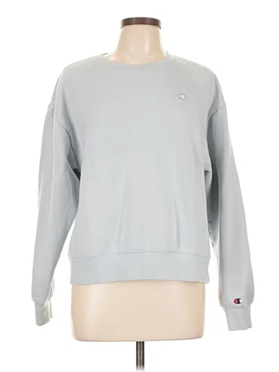 Pre-owned Champion Sweatshirt In Gray
