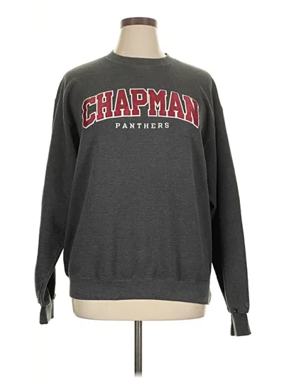 Pre-owned Champion Sweatshirt In Gray