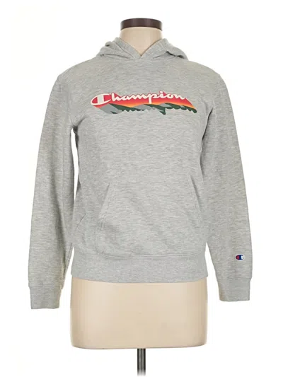 Pre-owned Champion Sweatshirt In Gray