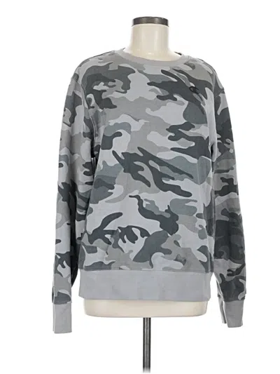 Pre-owned Champion Sweatshirt In Gray