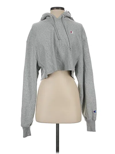 Pre-owned Champion Sweatshirt In Gray