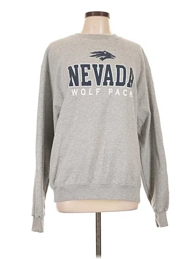 Pre-owned Champion Sweatshirt In Gray