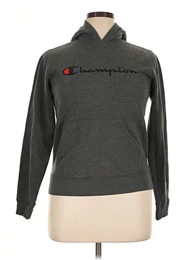 Pre-owned Champion Sweatshirt In Gray