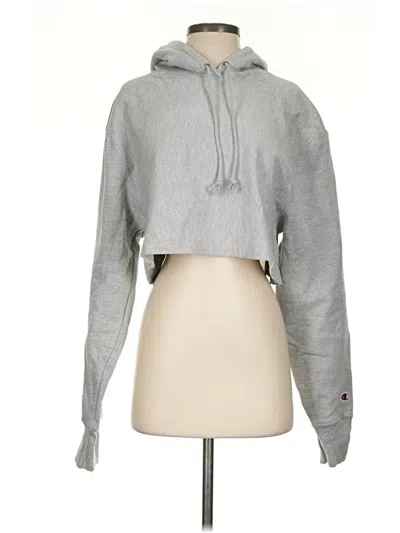 Pre-owned Champion Sweatshirt In Gray