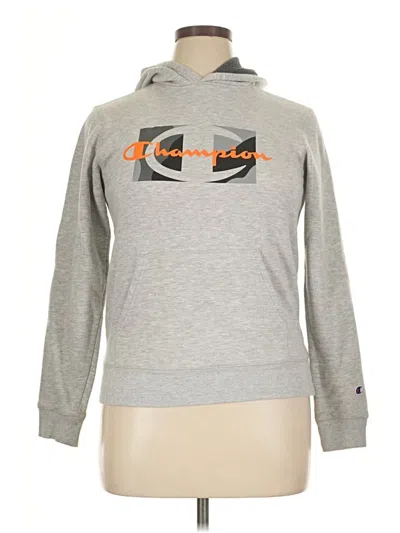 Pre-owned Champion Sweatshirt In Gray