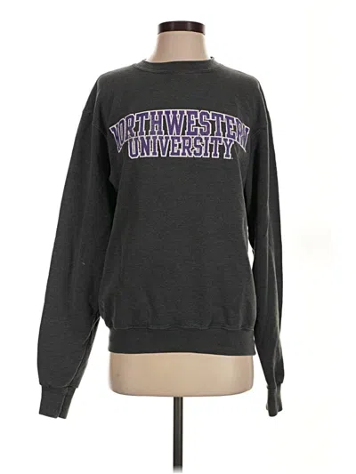 Pre-owned Champion Sweatshirt In Gray