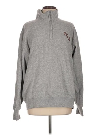 Pre-owned Champion Sweatshirt In Gray