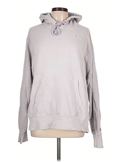 Pre-owned Champion Sweatshirt In Gray