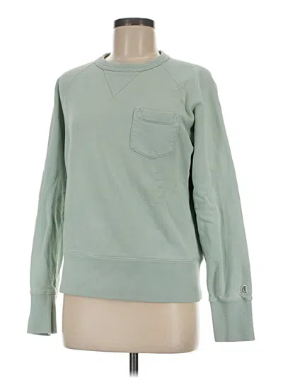 Pre-owned Champion Sweatshirt In Green