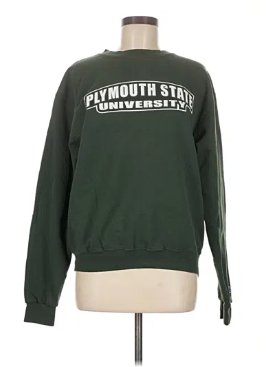 Pre-owned Champion Sweatshirt In Green