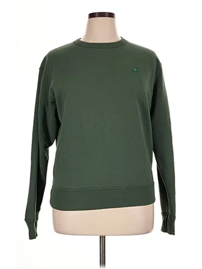 Pre-owned Champion Sweatshirt In Green