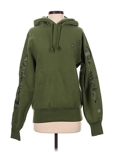 Pre-owned Champion Sweatshirt In Green