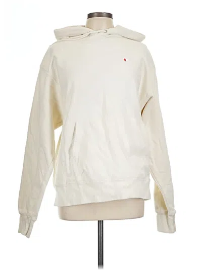 Pre-owned Champion Sweatshirt In Ivory