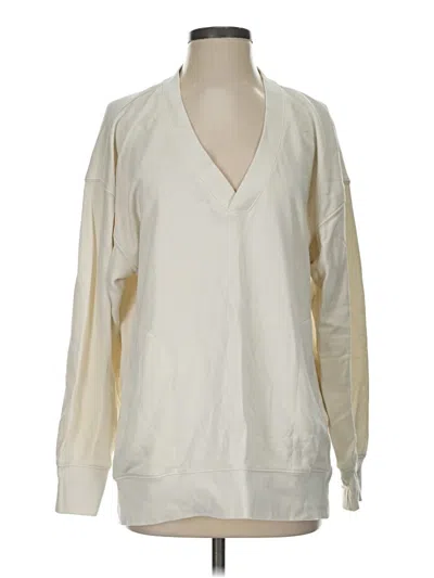 Pre-owned Champion Sweatshirt In Ivory