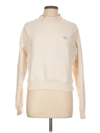 Pre-owned Champion Sweatshirt In Ivory