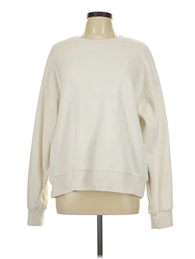 Pre-owned Champion Sweatshirt In Ivory