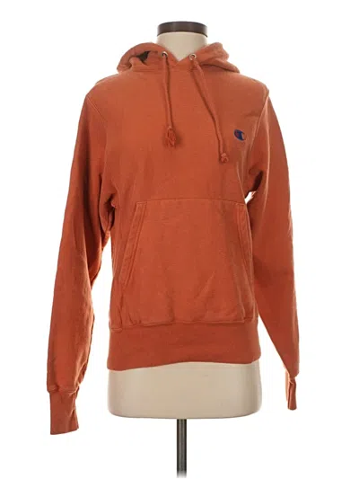 Pre-owned Champion Sweatshirt In Orange