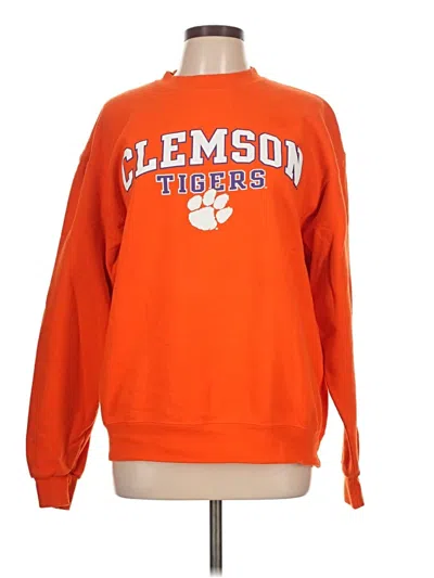 Pre-owned Champion Sweatshirt In Orange