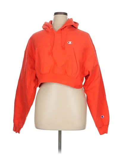 Pre-owned Champion Sweatshirt In Orange
