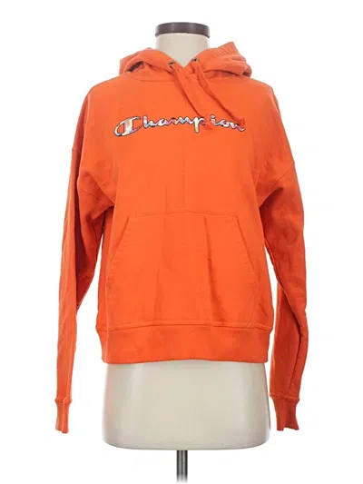Pre-owned Champion Sweatshirt In Orange