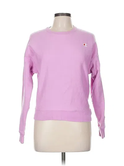 Pre-owned Champion Sweatshirt In Pink