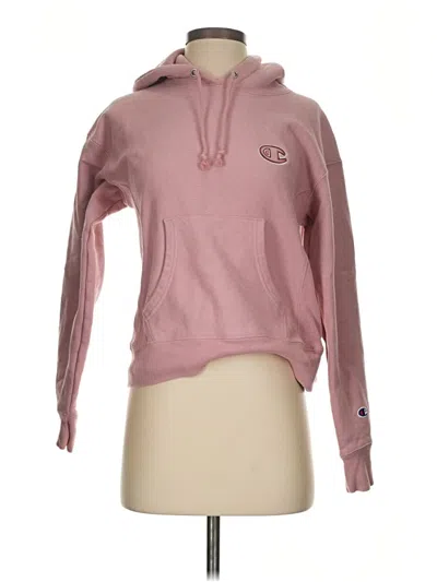 Pre-owned Champion Sweatshirt In Pink
