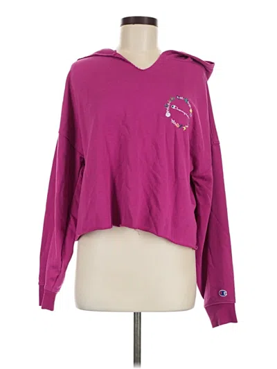 Pre-owned Champion Sweatshirt In Pink