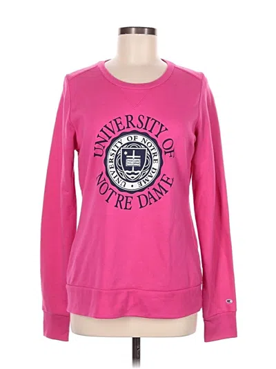 Pre-owned Champion Sweatshirt In Pink