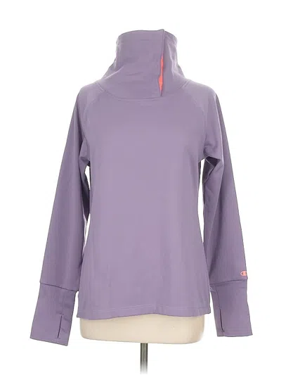 Pre-owned Champion Sweatshirt In Purple