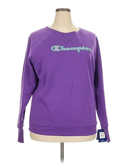 Champion Sweatshirt In Purple