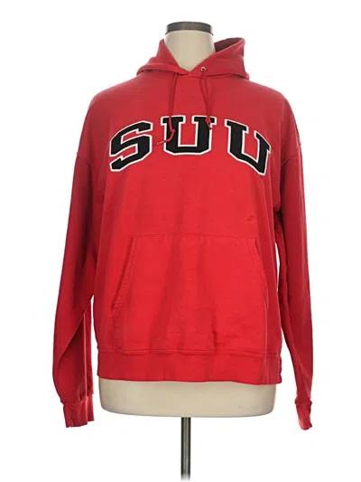 Pre-owned Champion Sweatshirt In Red