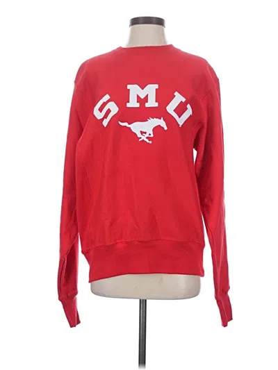 Pre-owned Champion Sweatshirt In Red