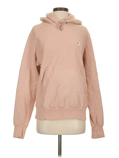Pre-owned Champion Sweatshirt In Tan
