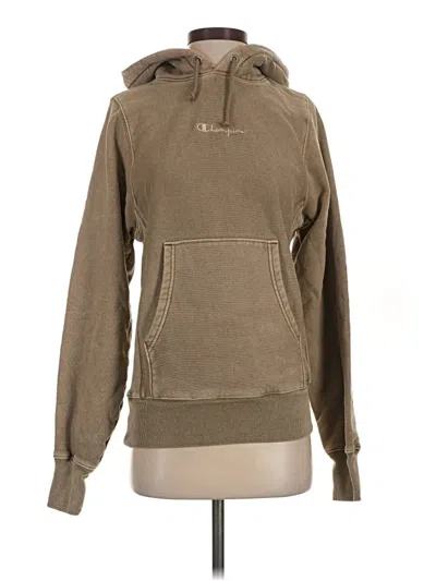 Pre-owned Champion Sweatshirt In Tan