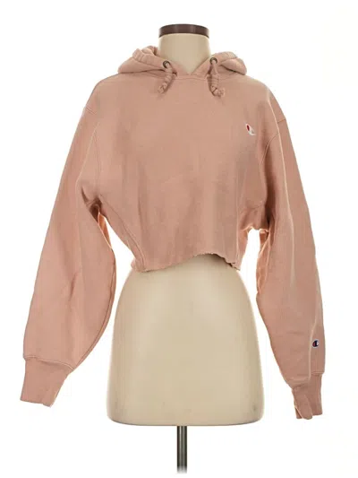 Pre-owned Champion Sweatshirt In Tan
