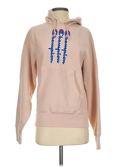 Pre-owned Champion Sweatshirt In Tan