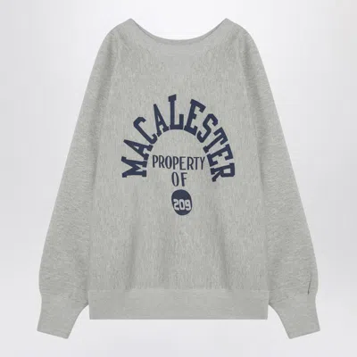 Champion Sweatshirt True To Archive Reverse Weave In Grey