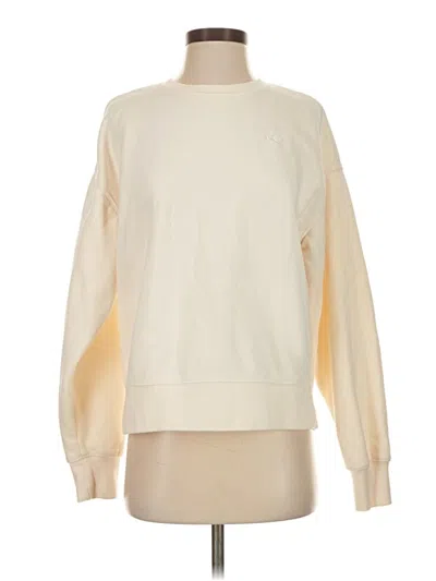 Pre-owned Champion Sweatshirt In White