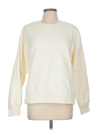 Pre-owned Champion Sweatshirt In White