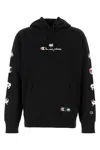 Champion Invaders Space Hooded Sweater In Black