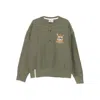 Champion Embroidered Logo Sweatshirt In Green