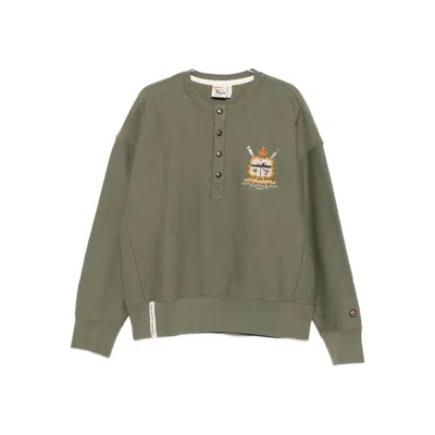 CHAMPION SWEATSHIRTS GREEN