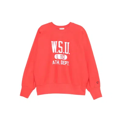 CHAMPION SWEATSHIRTS RED