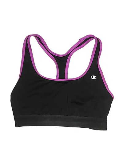 Pre-owned Champion Swimsuit Top Black Swimwear