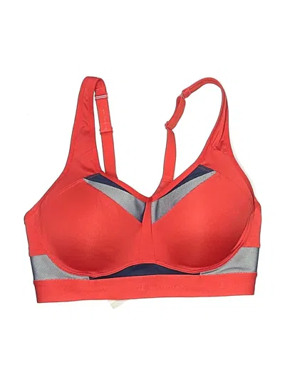 Pre-owned Champion Swimsuit Top Red Swimwear