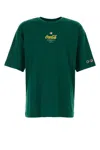 Champion Graphic Print Crew Neck T-shirt Coca Cola In Green